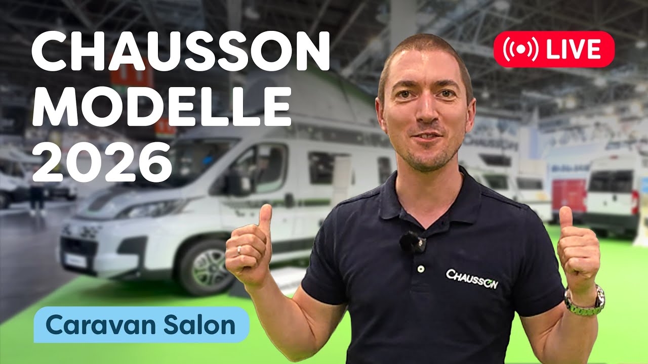 Premiere der neuen Chausson Wohnmobile – Das musst du sehen!