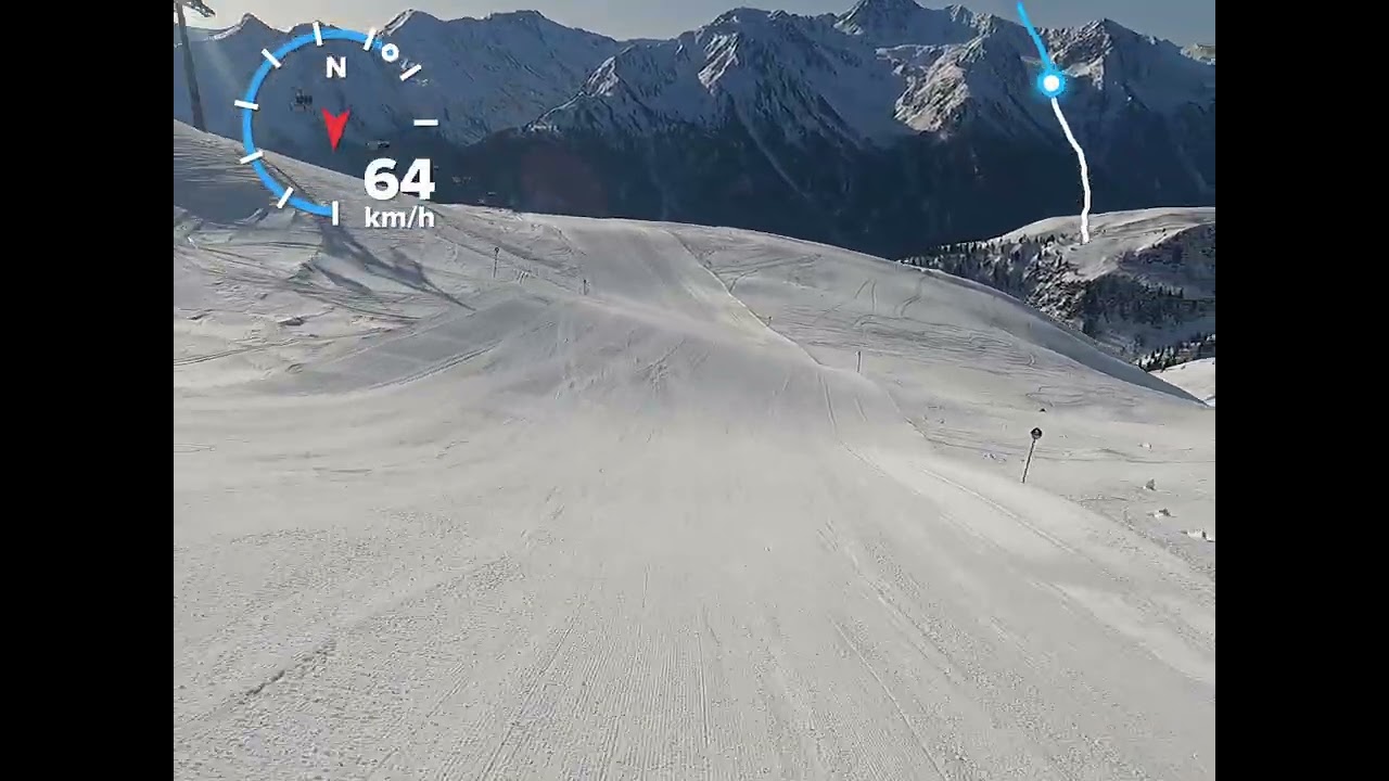 Kappl, Austria, black ski run 8, then red ski piste 7, #kappl #ischgl @kappl 
