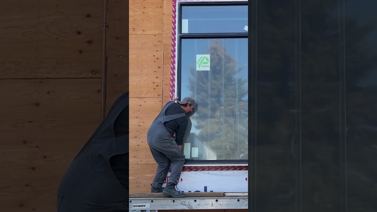 How to install a LARGE window. #justdoit #howto #windowinstallation