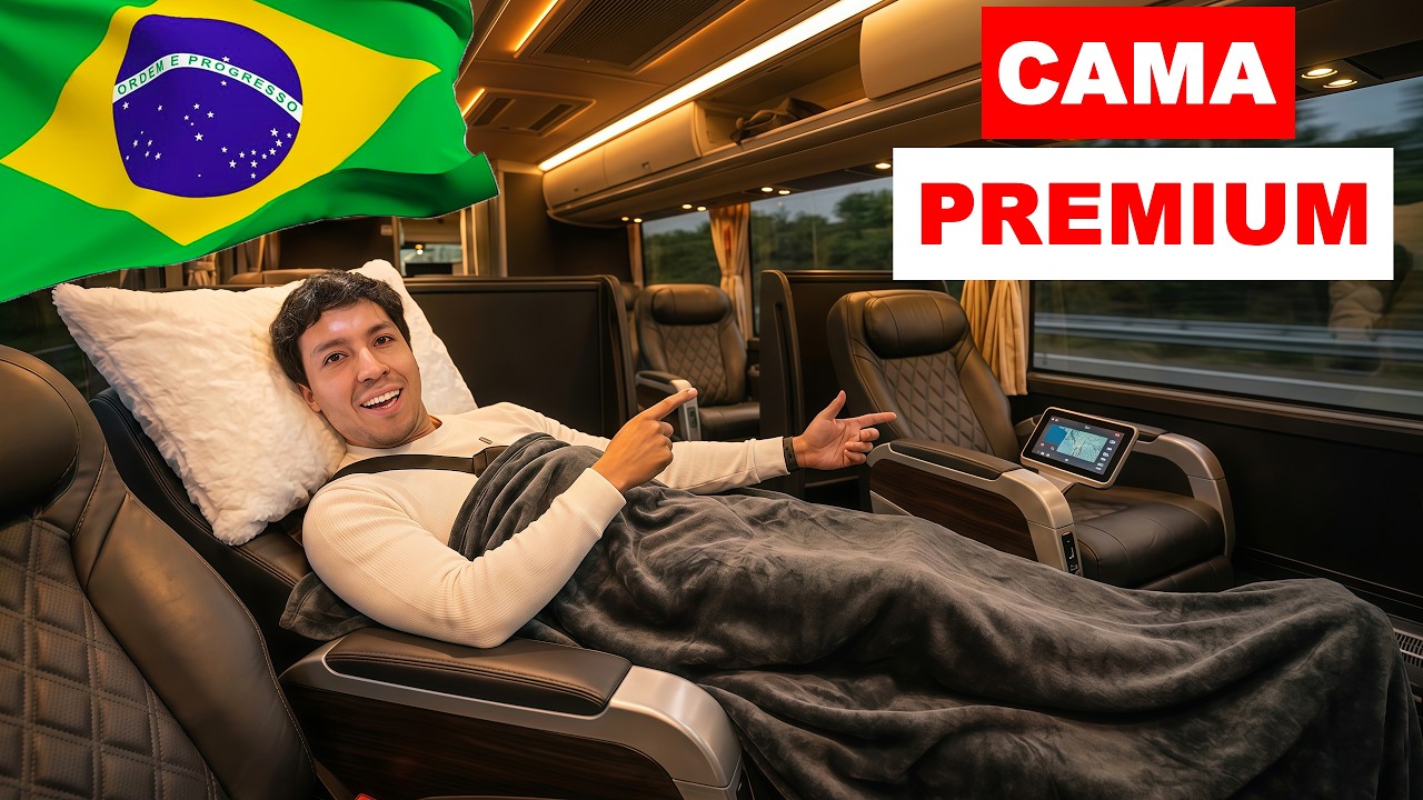 САМЫЙ РОСКОШНЫЙ АВТОБУС В БРАЗИЛИИ 🇧🇷: СТОИТ ЛИ ПЛАТИТЬ? МОЙ РЕАЛЬНЫЙ ОПЫТ
