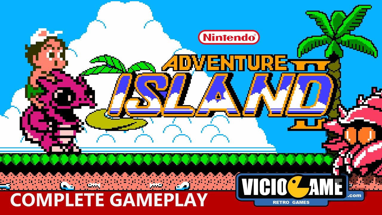 🎮 Adventure Island 2 (Nintendo) Complete Gameplay