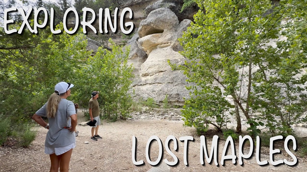 Lost Maples State Natural Area / Maples & Monkey?  #lostmaplesstatepark #camping #statepark #rvlife