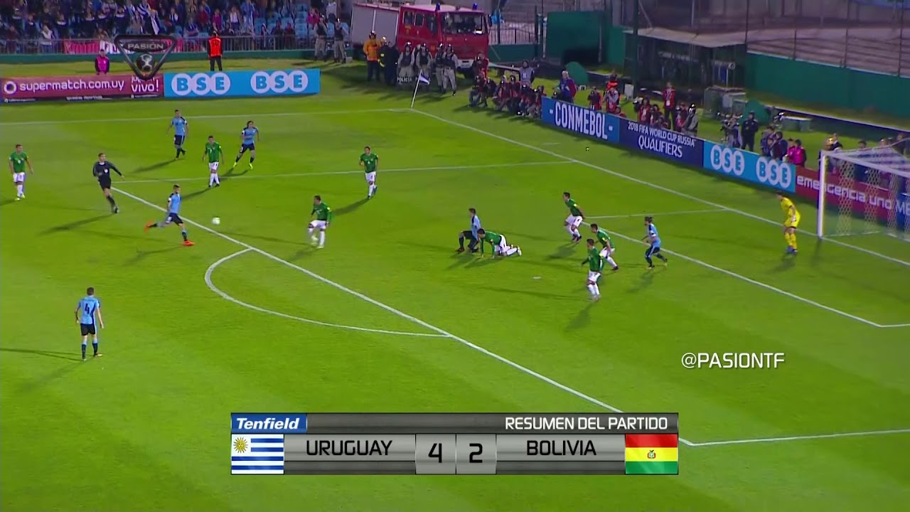 Fecha 18 - Uruguay 4:2 Bolivia