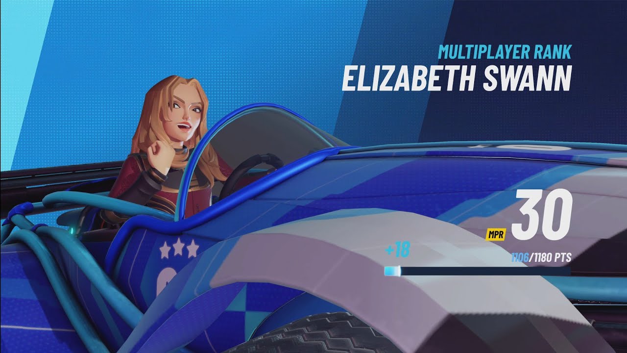 ELIZABETH SWANN - TEAM RANK MATCH EPISODE 2 - Disney Speedstorm