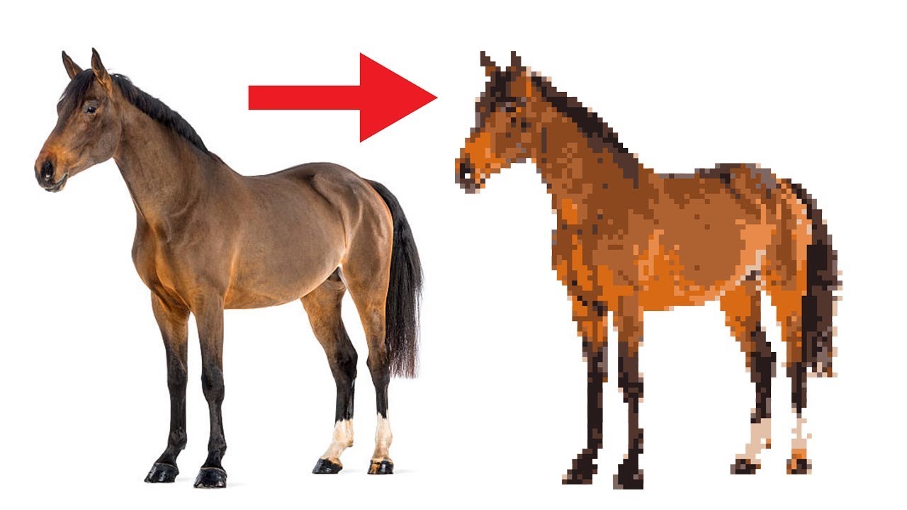 Как преобразовать любое изображение в пиксельную графику с помощью Photoshop [шаг за шагом]
