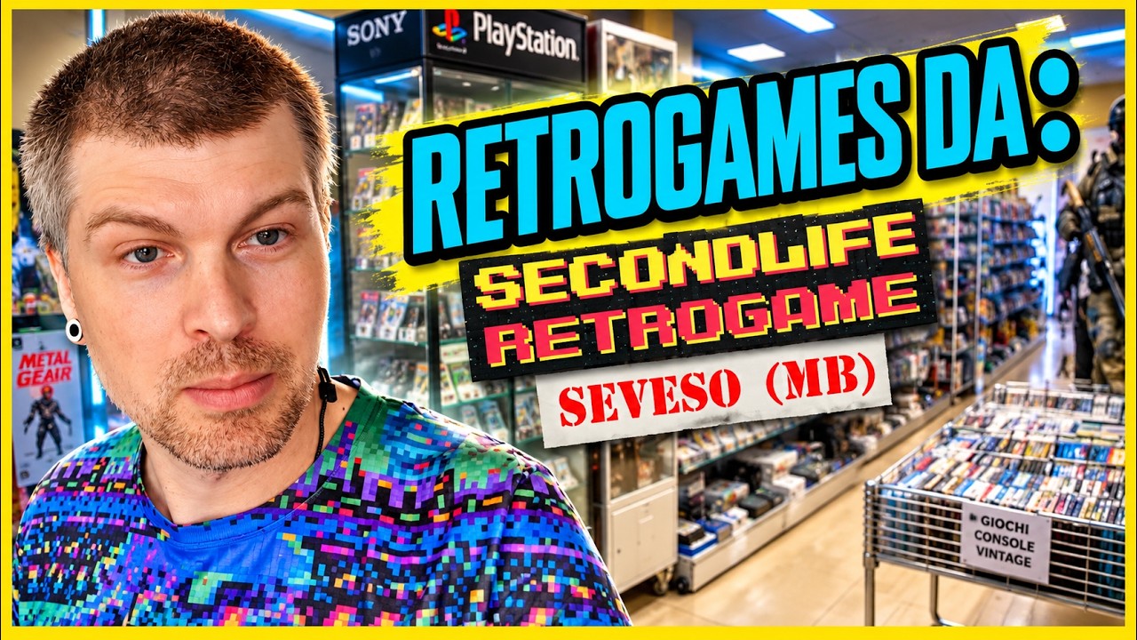 Vado a caccia di retrogames da Secondlife Retrogame (Seveso - MB)