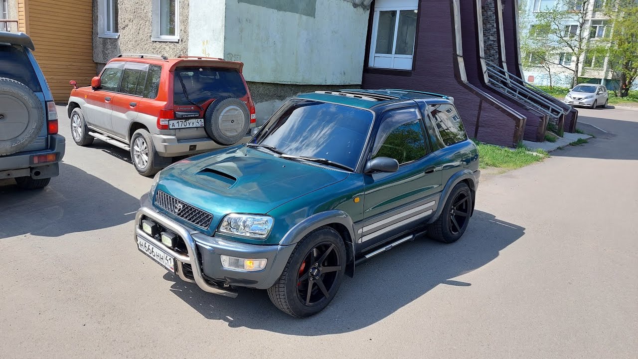 Toyota Rav4 sxa10 3SGTE редуктор Т2 М/Т