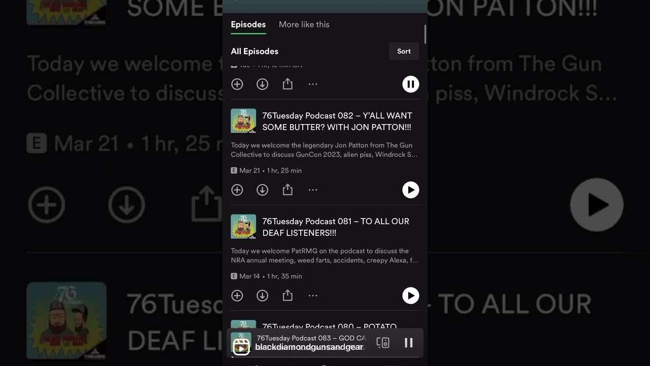 76Tuesday Podcast is now on Spotify please give us a Follow!! New Episodes