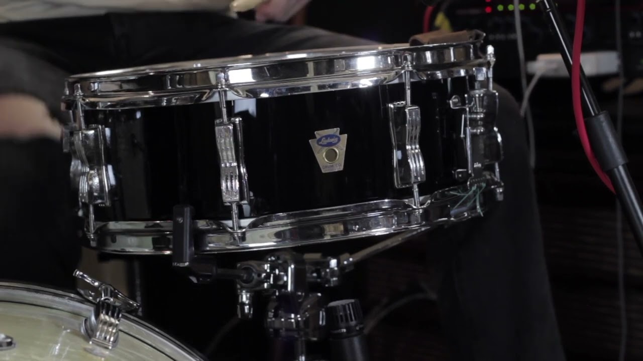 Ludwig Vintage Transition Badge 14x5 Snare Drum Sound Demo