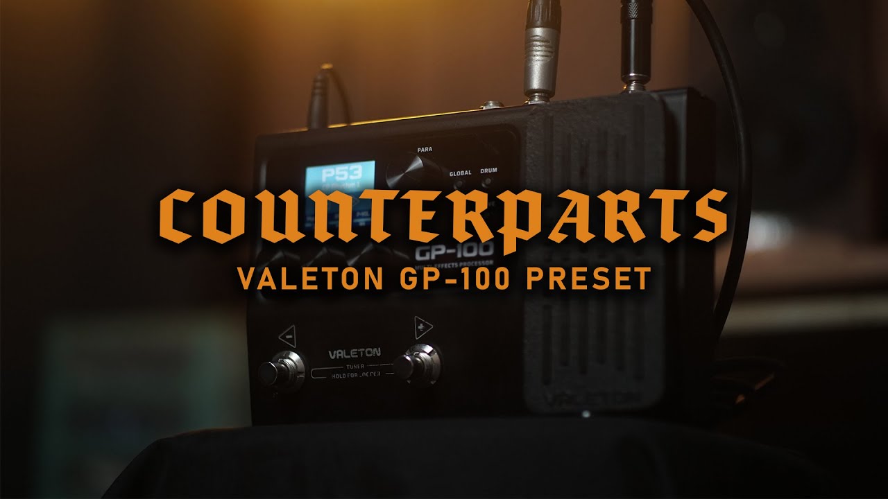 Counterparts  - A Martyr Left Alive (Valeton GP100 Preset)