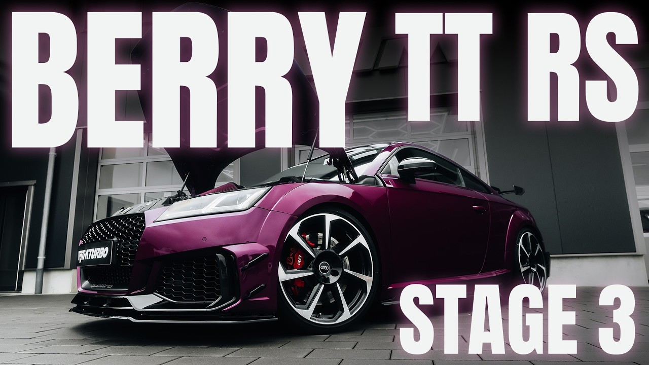 AUDI TT RS in Berry bekommt eine STAGE 3! Der perfekte TT RS?
