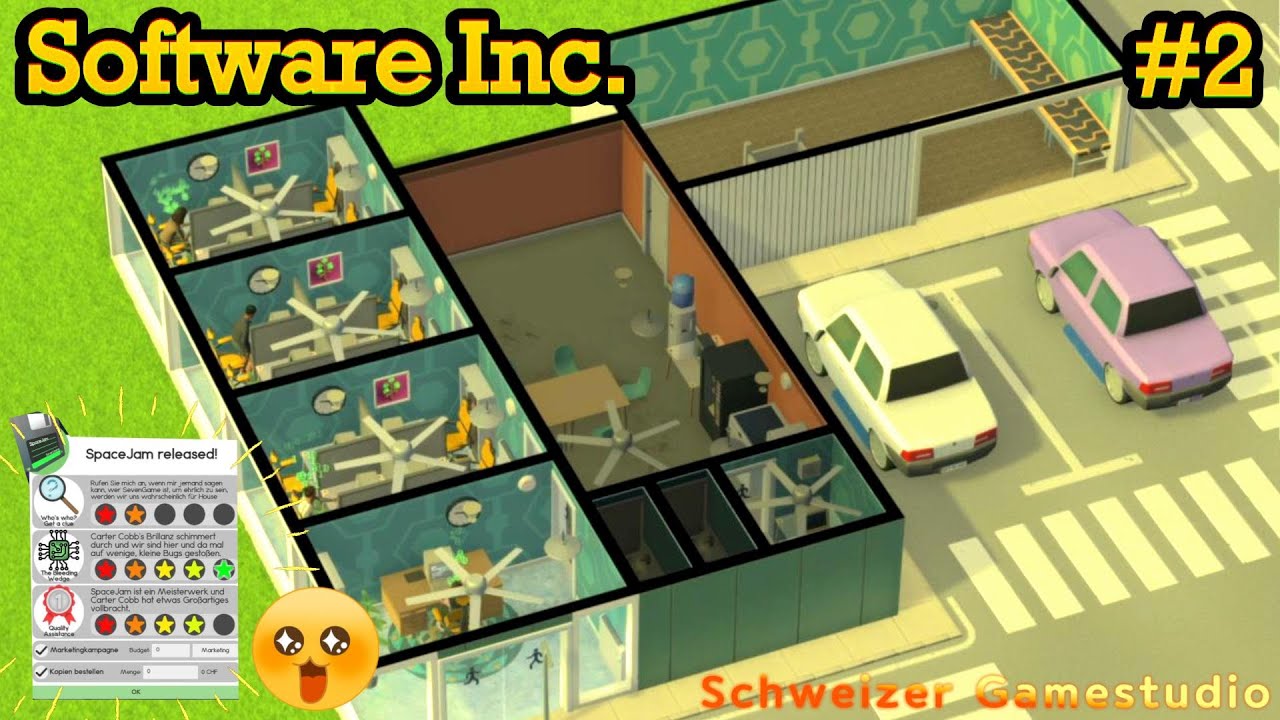 Software Inc. Let's Play #2:  Schweizer Gamestudio 2.0