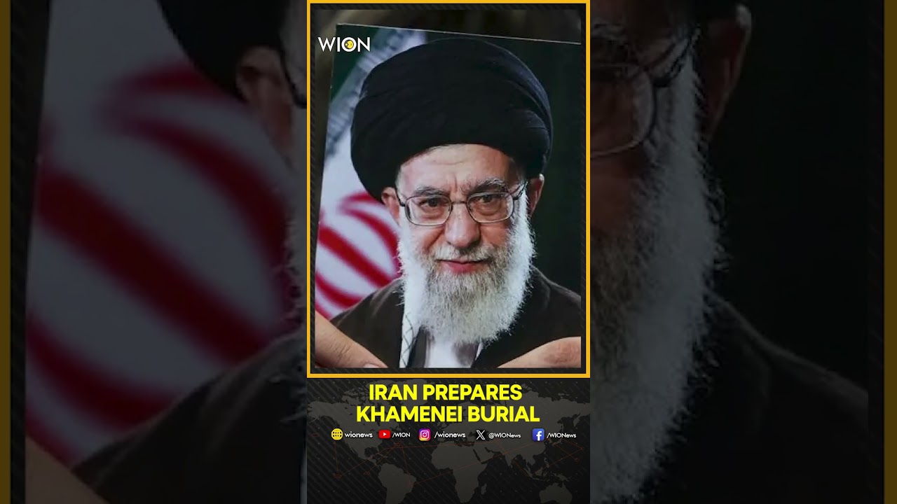 Iran's Late Supreme Leader Ali Khamenei To Be Buried July 9 | WION Shorts