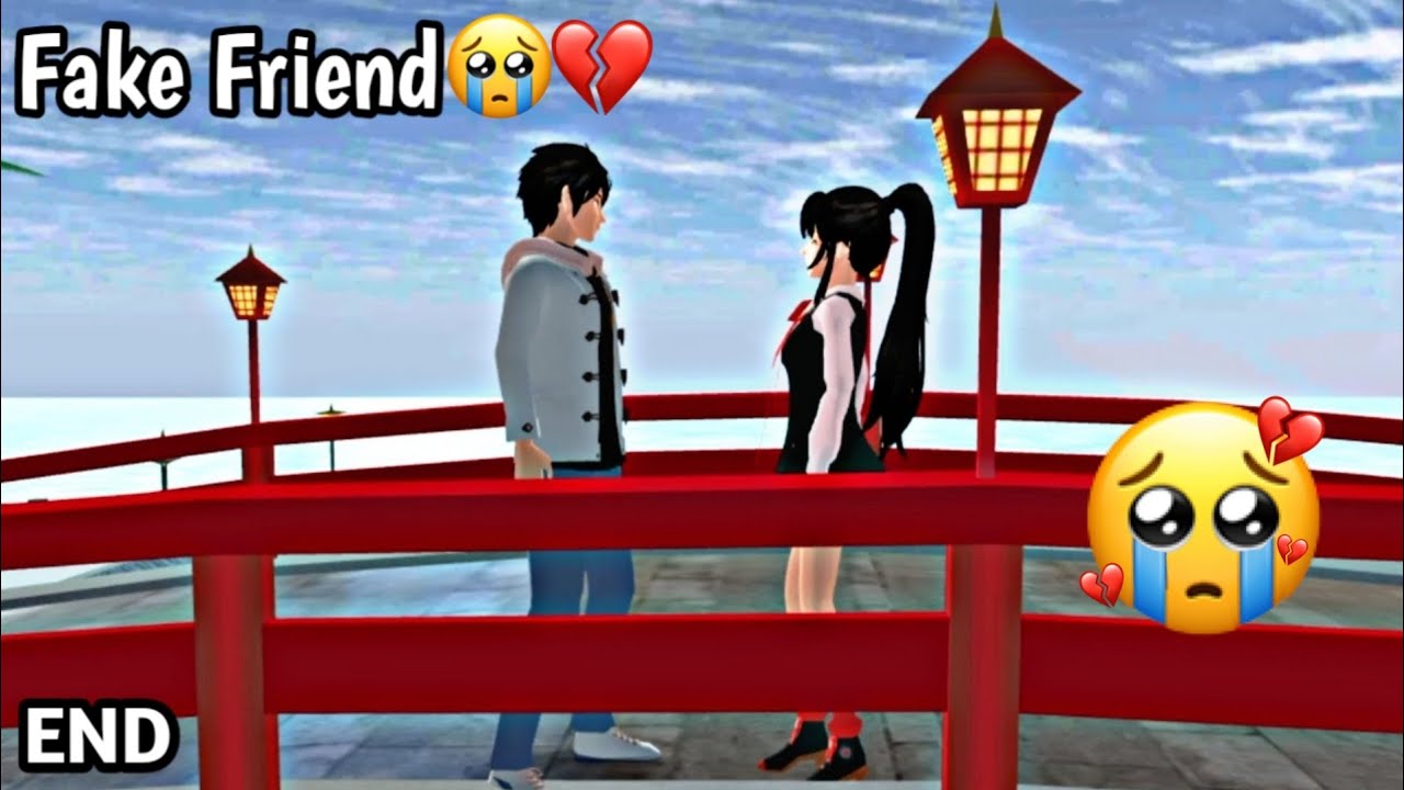 FAKE FRIEND💔 || SAKURA SCHOOL SIMULATOR Sad Short Story (2/3)