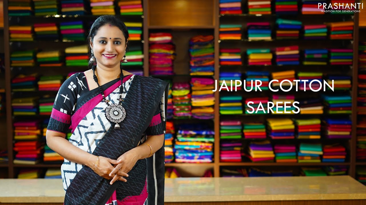 Jaipur Cotton Sarees | 23 Nov 2020 | Prashanti
