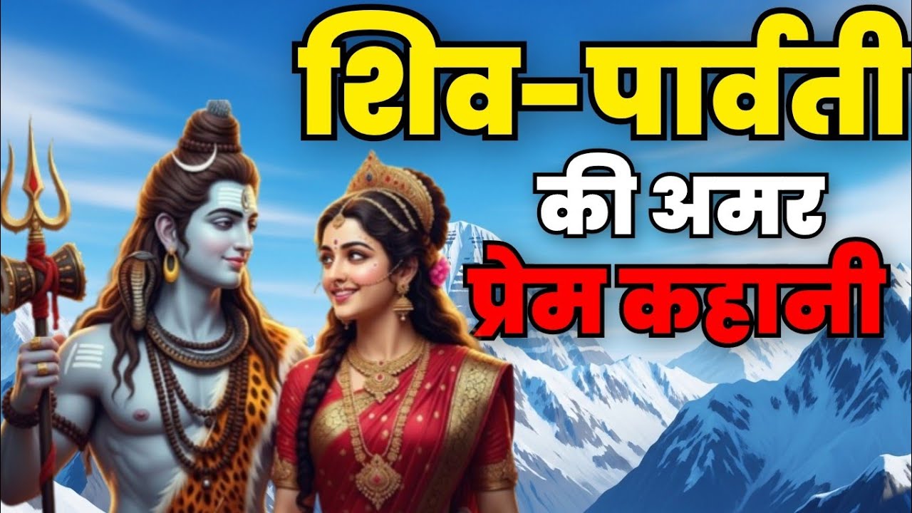 शिव और पार्वती के मिलन की अमर प्रेम कहानी || Shiv Parvati Love Story