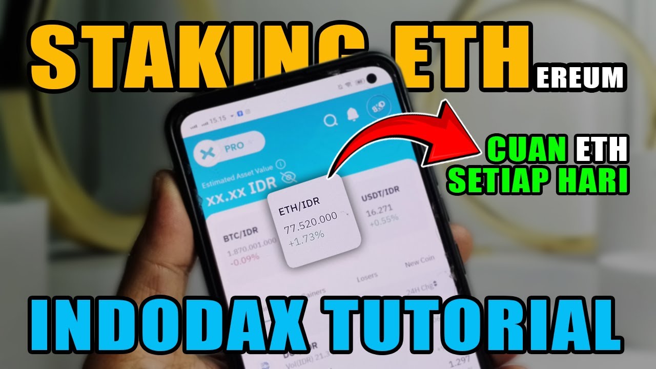 Cara Staking ETH / Ethereum di INDODAX | BKD tutorials Indodax Untuk Pemula