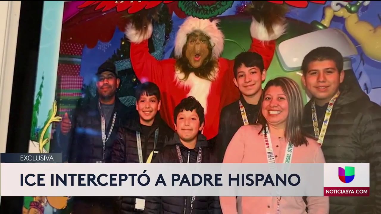 ICE acorrala a padre hispano y su hijo cuando iban a la escuela