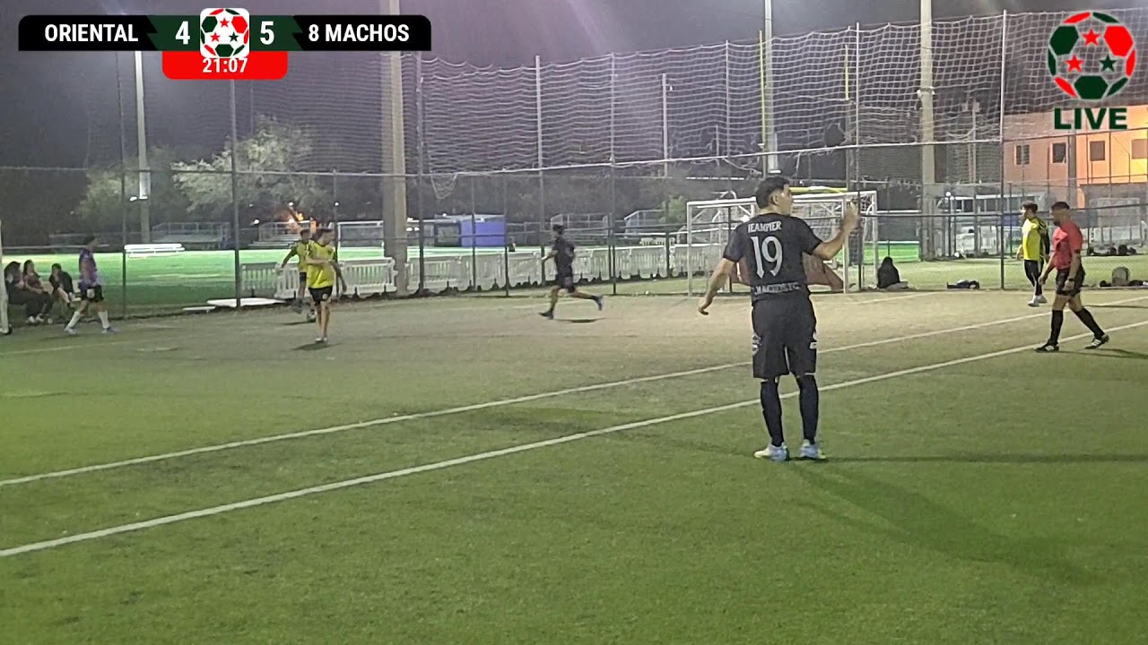 Liga Evolution - Oriental fc vs 8 Machos fc - Fecha 5