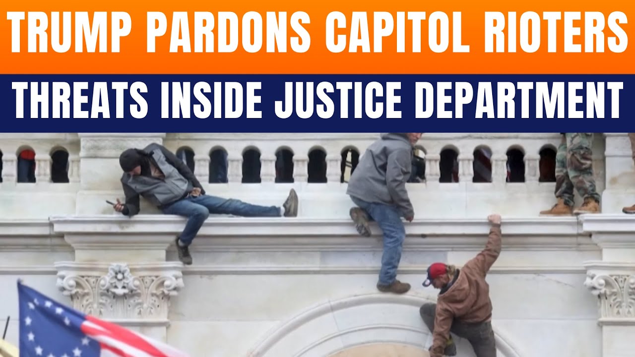 After Trump Pardons, Capitol Rioters Gain Access To DOJ | Prosecutors Face Threats | News9