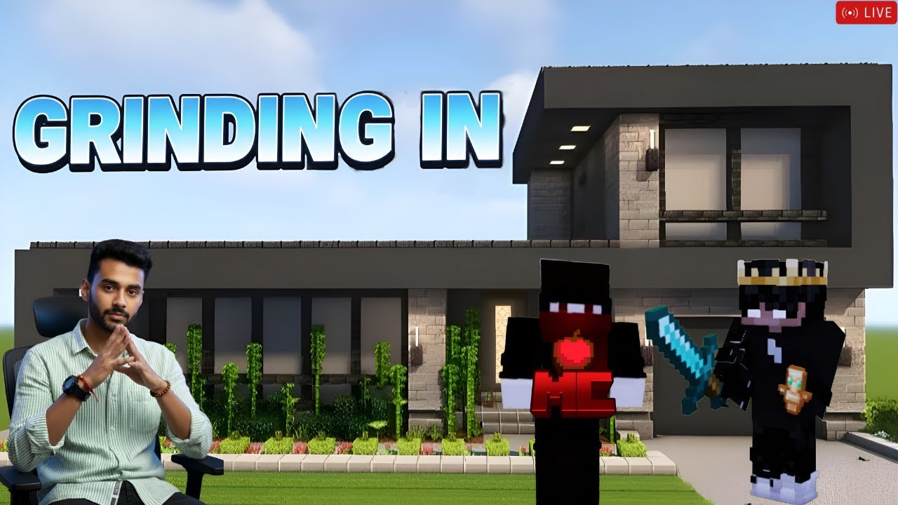 Grinding in AppleMc to join Senpai Spider's Team W @lordzenixxx | @SenpaiSpider