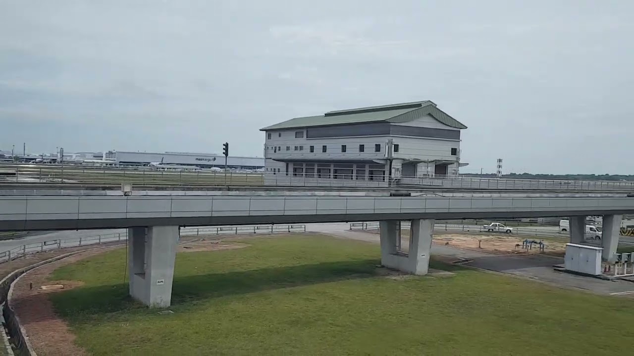 Aerotrain from Satellite to Main Terminal Kuala Lumpur International Airport KLIA1 KLIA T1 Sepang