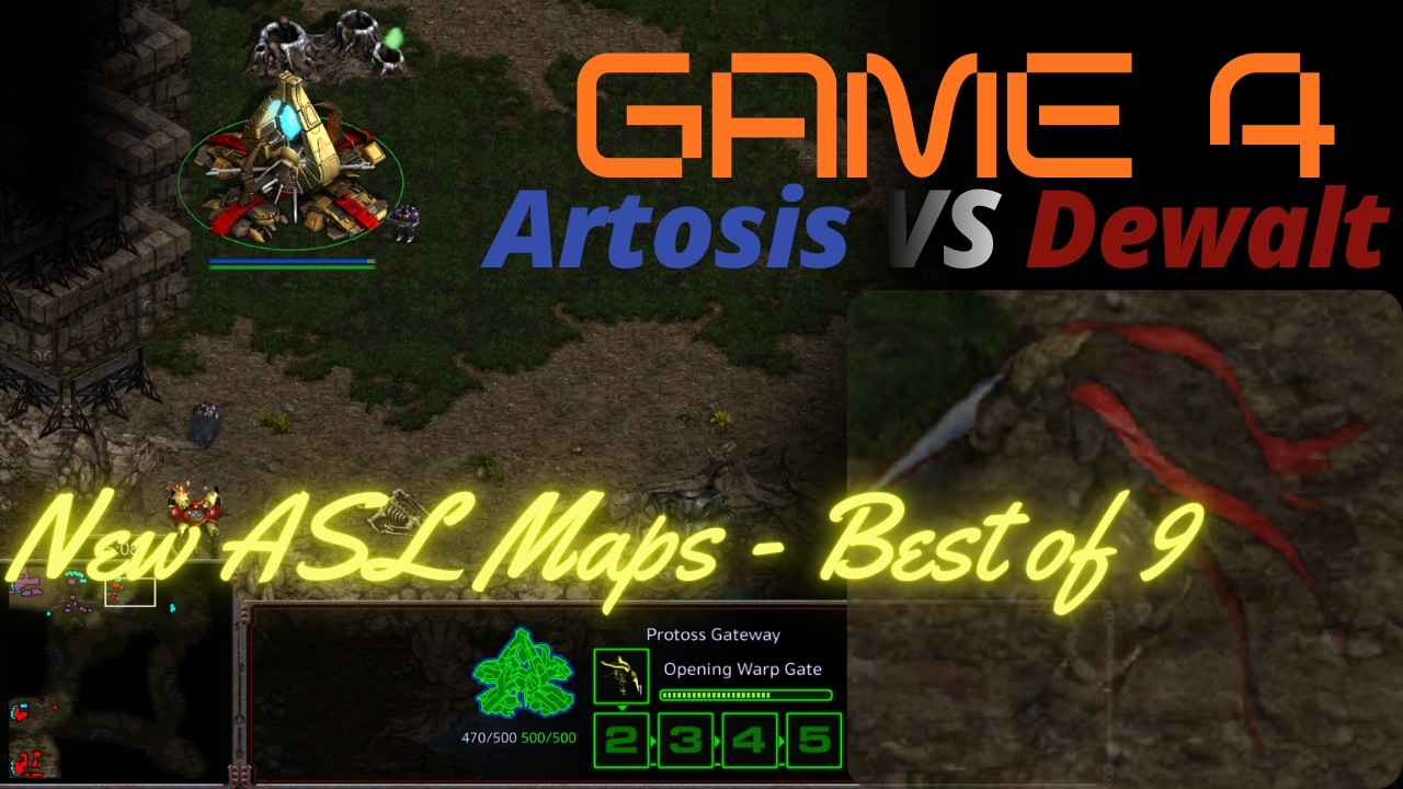Artosis против Dewalt - Игра 4 - Серия до 9 побед!