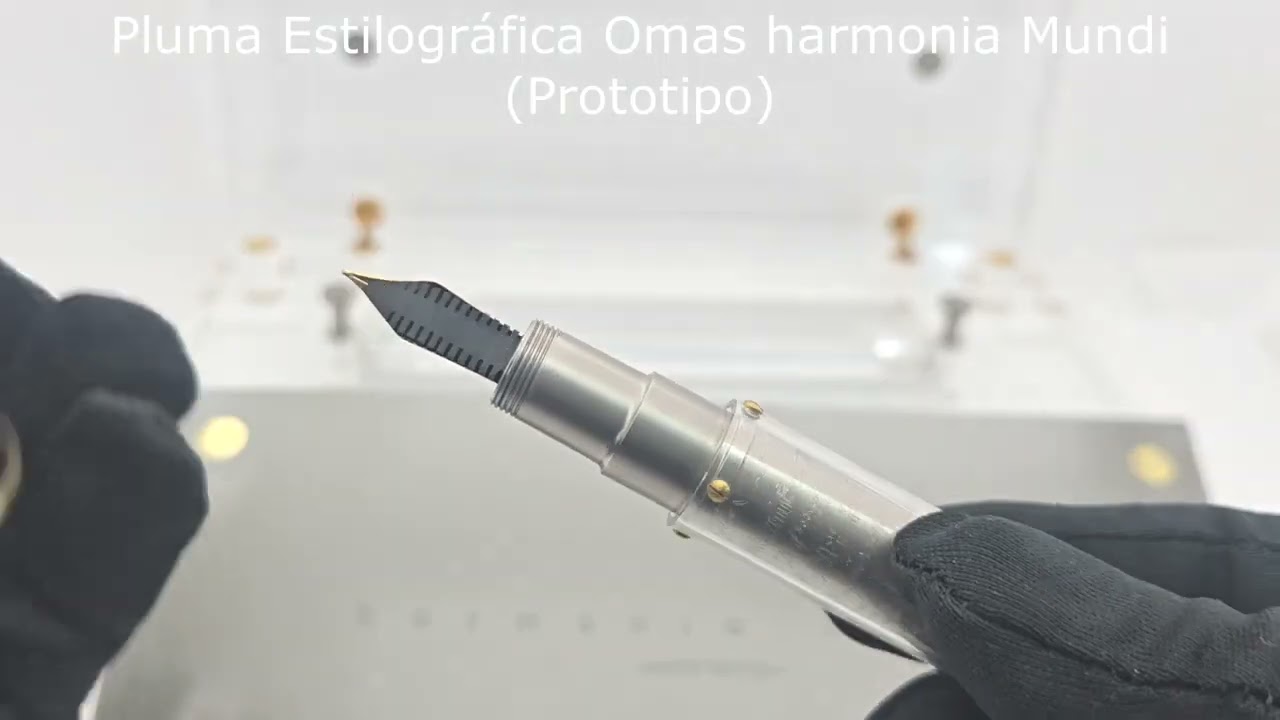Cruzaltpens - Pluma Estilográfica Omas Harmonia Mundi  Prototipo