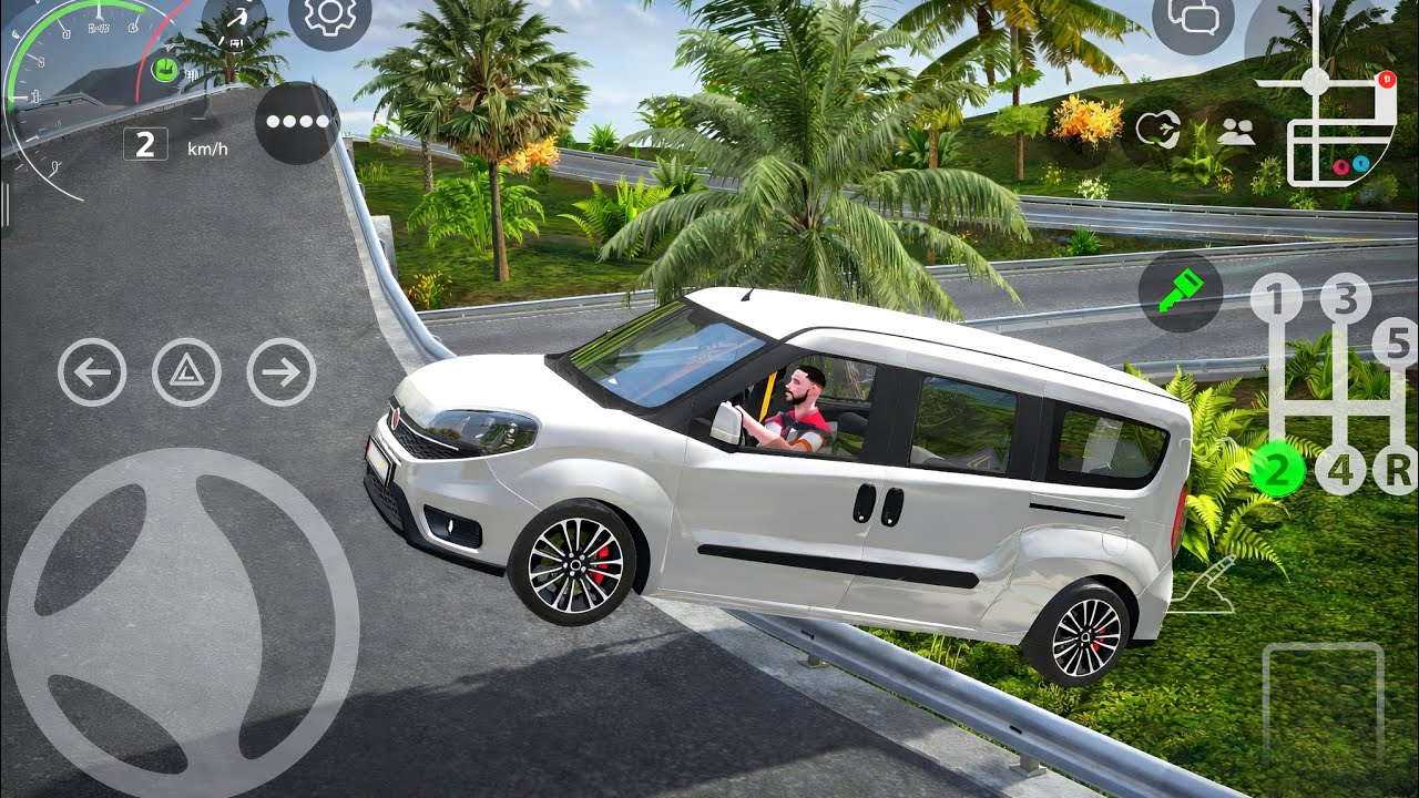 Fiat Doblo POV Drive | Realistic City Car Driving Simulator | Android 3D Gameplay