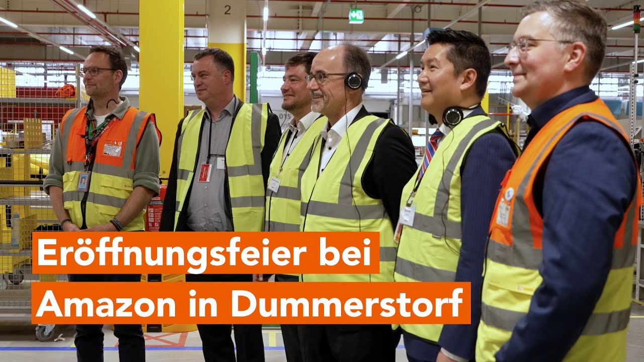 MV Spezial: Amazon-Logistikzentrum in Dummerstorf offiziell eröffnet