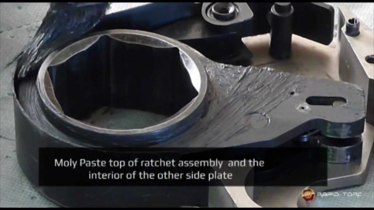 Hydraulic Torque Wrench Ratchet Link Maintenance and Repair