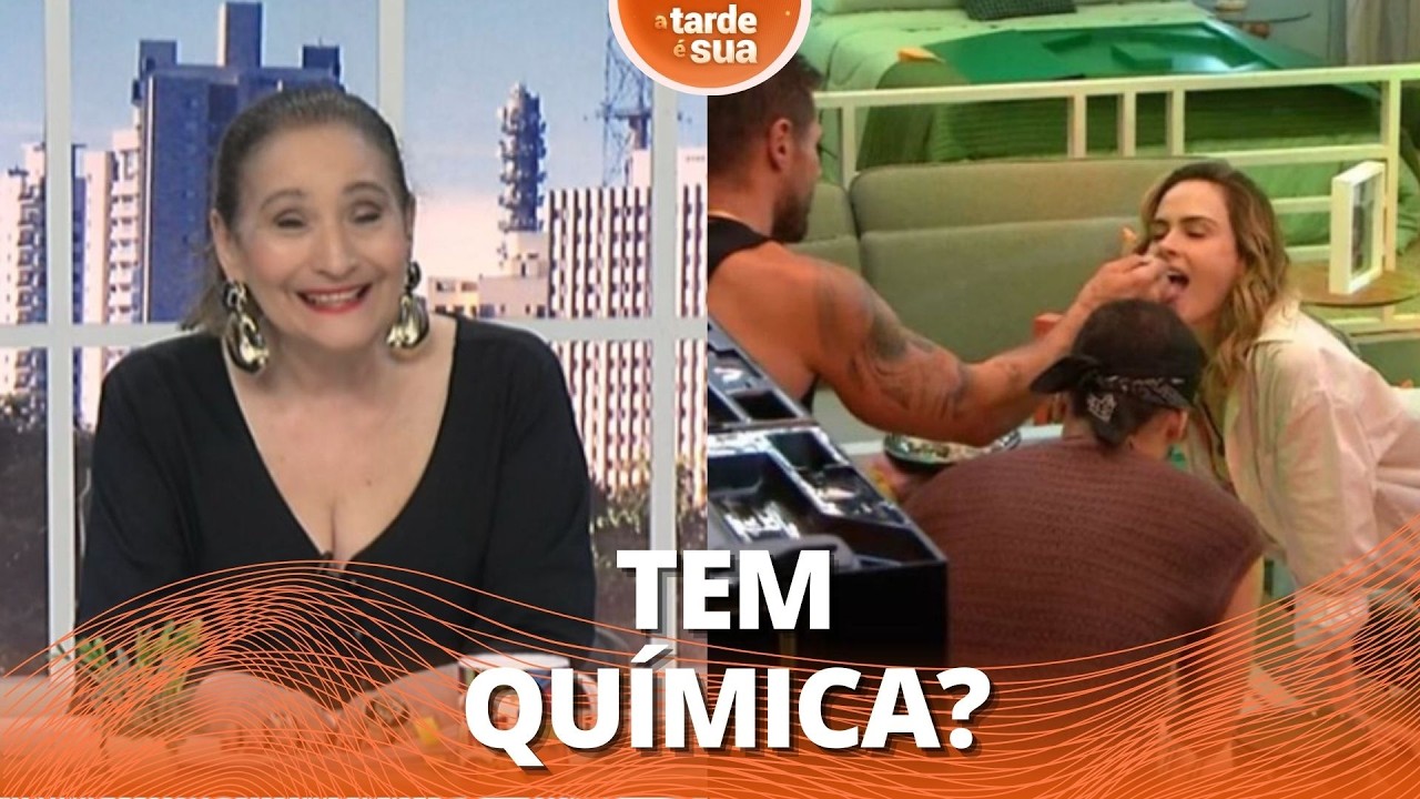 Clima de romance no BBB26! Sonia Abrão diz que Ana Paula 