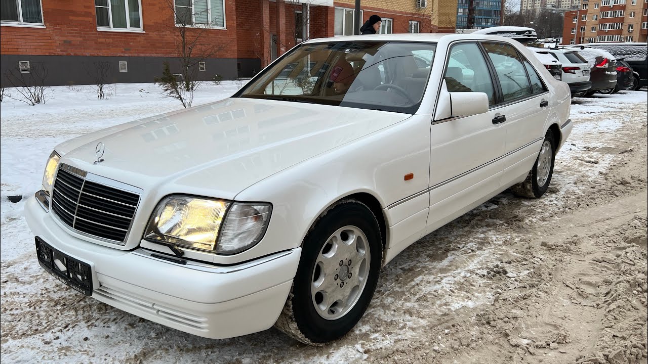 Mercedes-Benz S320 W140 (КАБАН), 23.000км, 1993г, продаётся за 5.000.000 рублей.