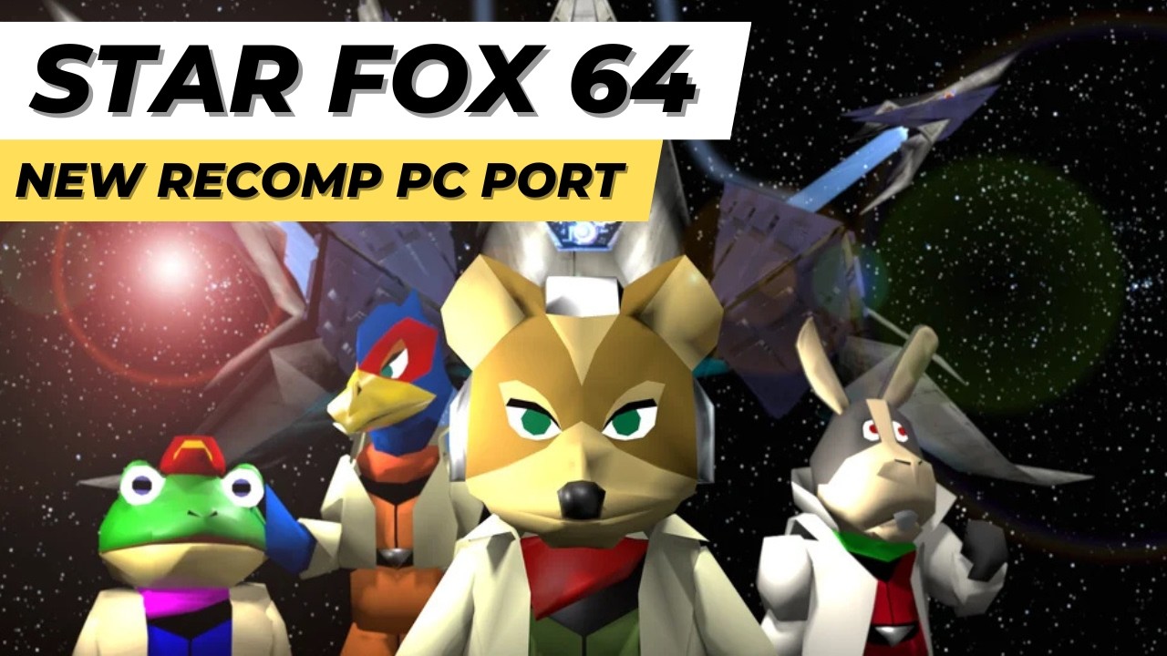 Новая версия Star Fox 64 для ПК | Руководство по настройке перекомпиляции и демонстрация графики