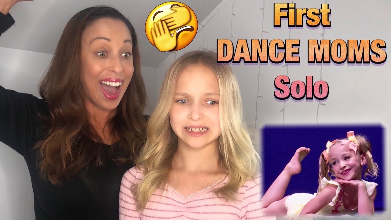 Реакция на моё первое сольное выступление в Dance Moms на фестивале ALDC с моей мамой! #dancemoms...
