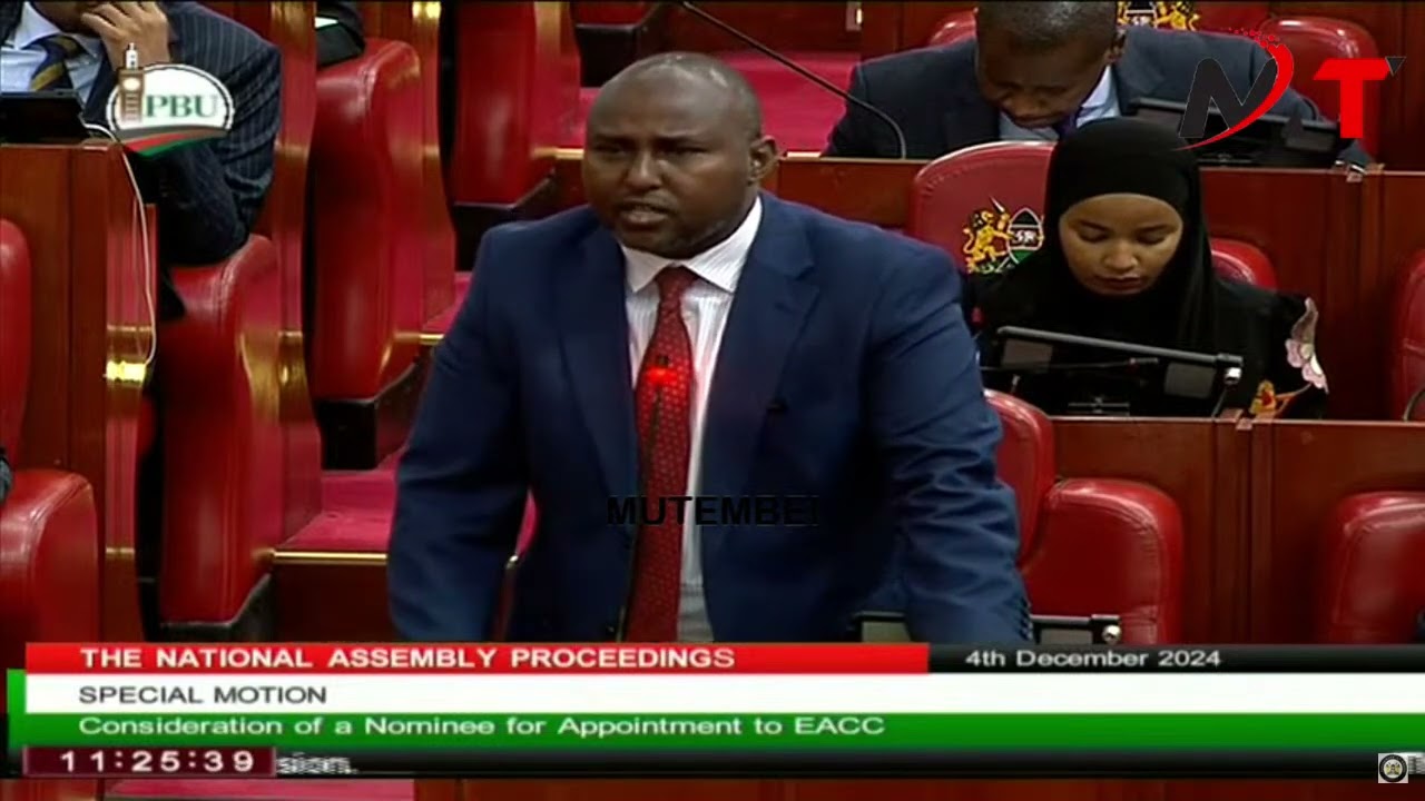 ORDER! ORDER! ANGRY MP KEINAN LECTURES JUNET AFTER DENYING HIS COMMUNITY