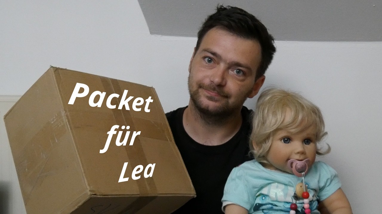 Lea hat ein Packet bekommen was da wohl drin sein wird #reborn #boxopening #reborncommunity