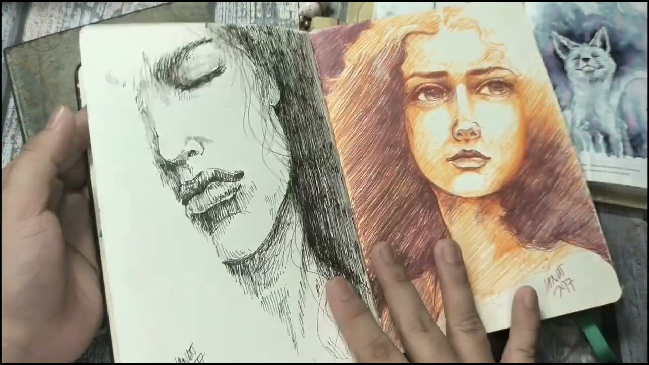 My Art Journals - RavenFox13