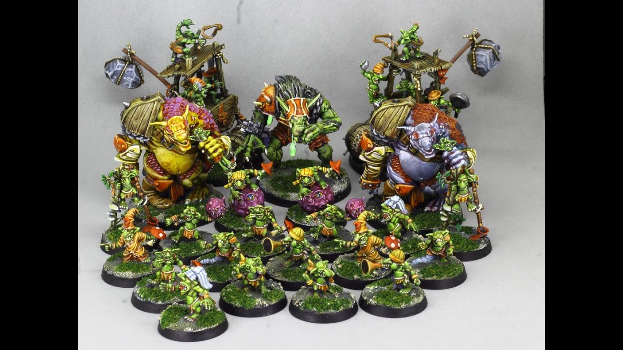 Equipo de Blood bowl de Snotlings