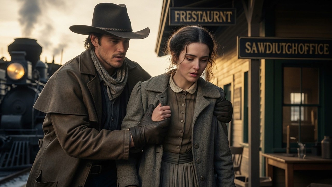 The Cowboy Found Her At The Train Station In The Cold, She Had Nowhere To Go And No One To Call