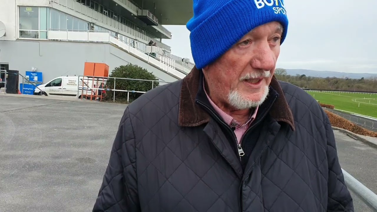Brian Murphy of Boylesports at the Irish Cup coursing meeting on Saturday 2026 at Patrickswell.