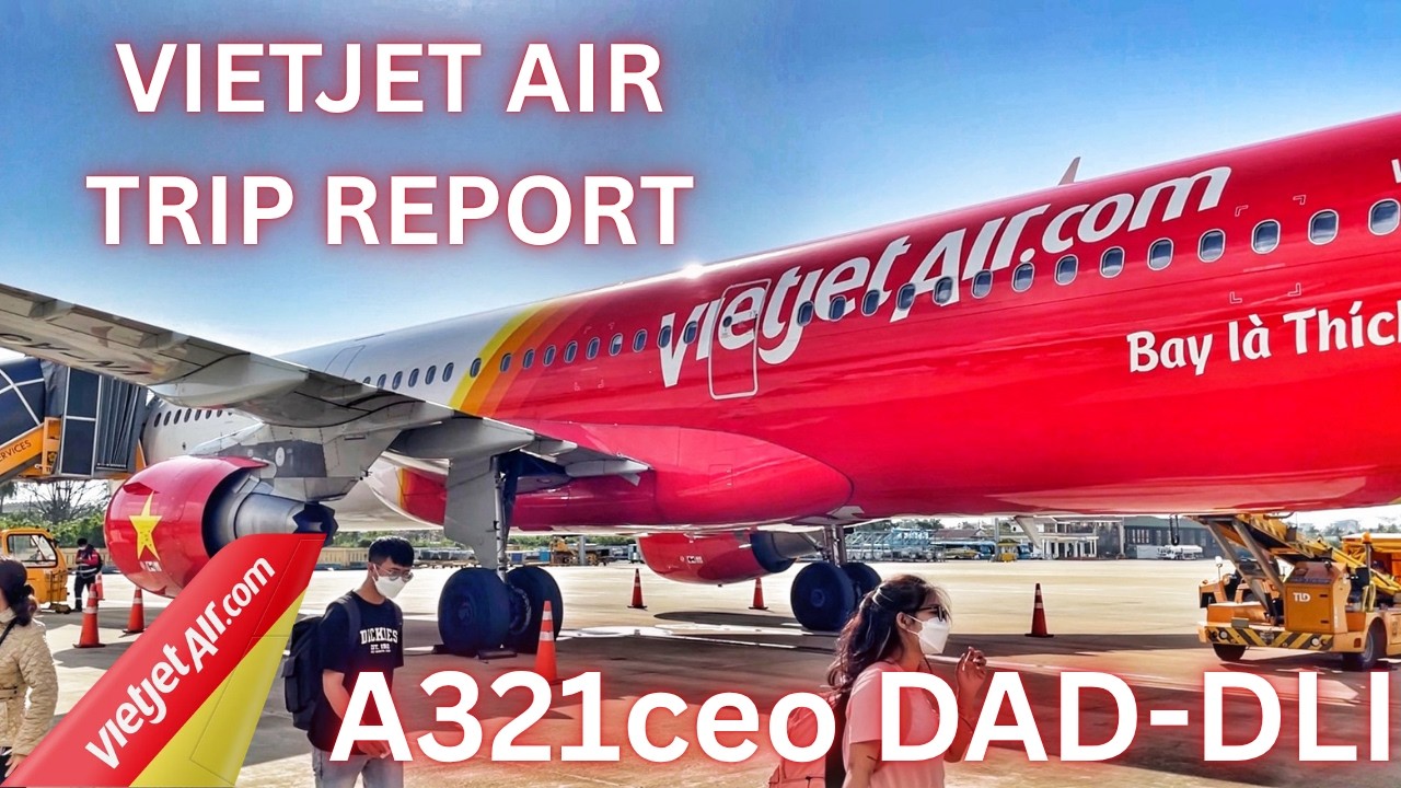 TRIP REPORT | VietJet Air Airbus A321 | Da Nang to Da Lat