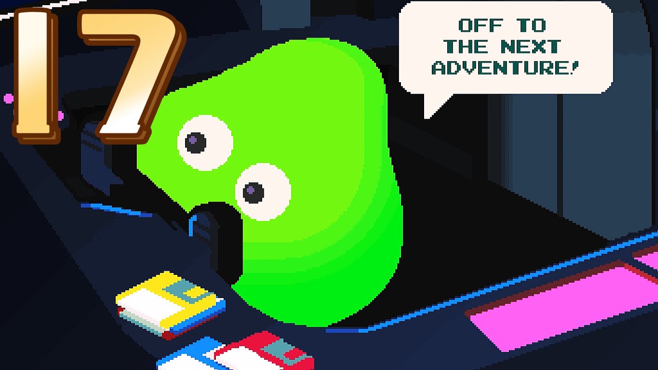 💾 Slime Labs 3 / Walkthrough / All Levels Perfect Ending