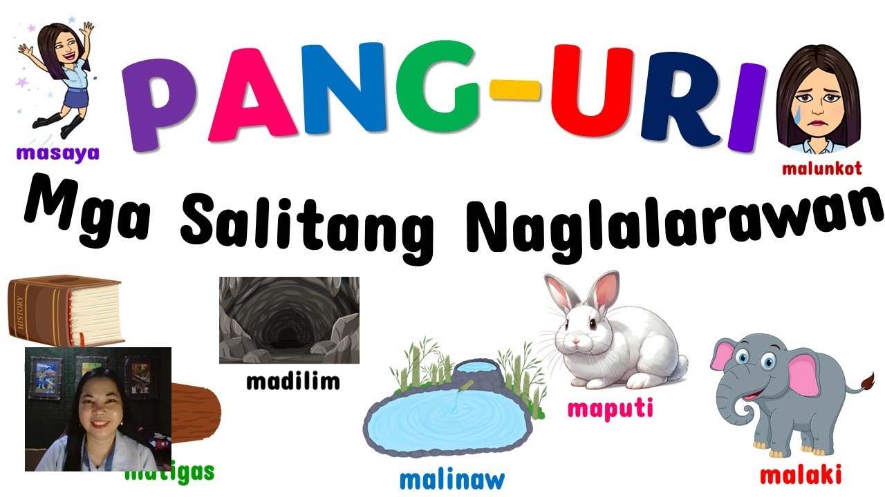 Pang-uri | Salitang Naglalarawan  | Filipino | Adjectives | Describing Words | Teacher Beth Class TV