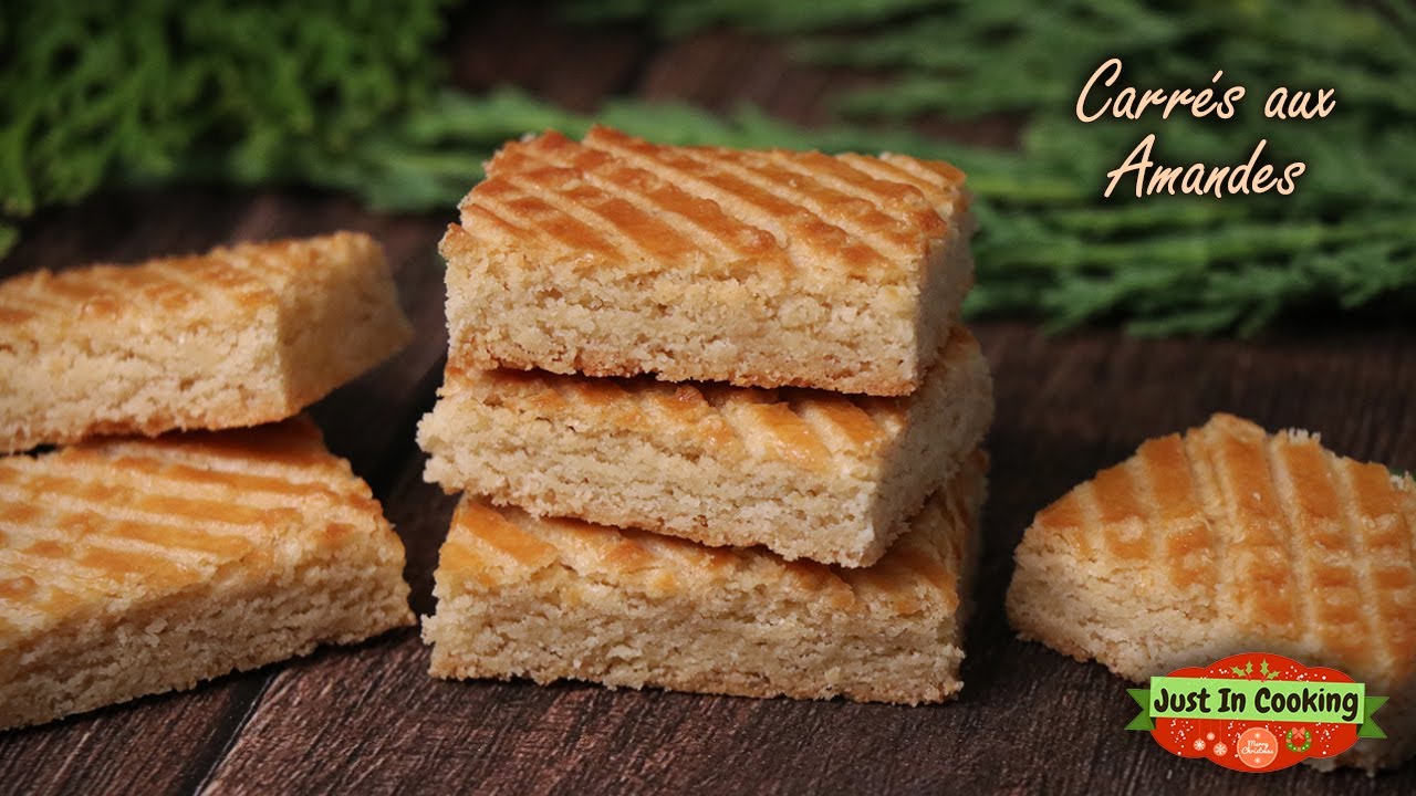 ❅ Recette des Biscuits de Noël Carrés aux Amandes ❅