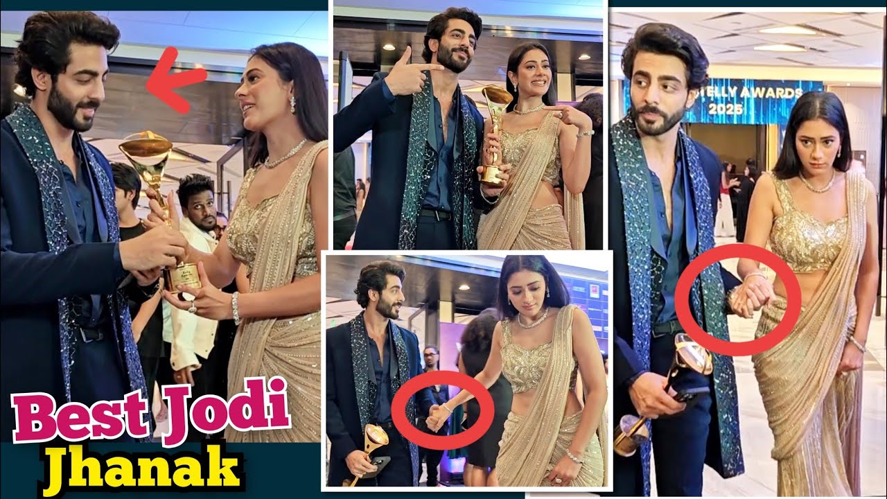 Jhanak Hiba Nawab Shares a Cute Moment with Krushal Ahuja 😍 | She Praises His Support & Fans' Love 