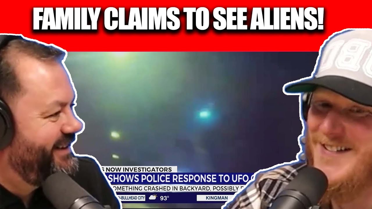 Family Claims To See Aliens! | OFFICE BLOKES REACT!!
