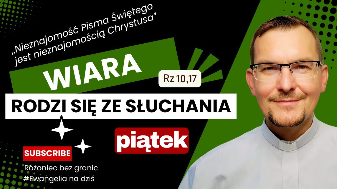 EWANGELIA NA DZIŚ | 10.10.25-pt | Łk 11, 15-16 | ks. Łukasz MSF | codziennie | 6.00 