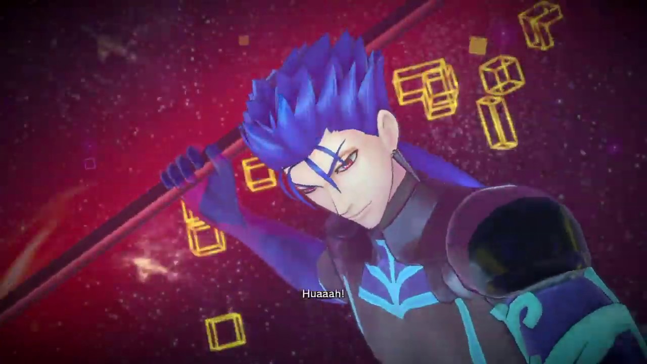 fate/extella link - moveset: Cu Chulainn