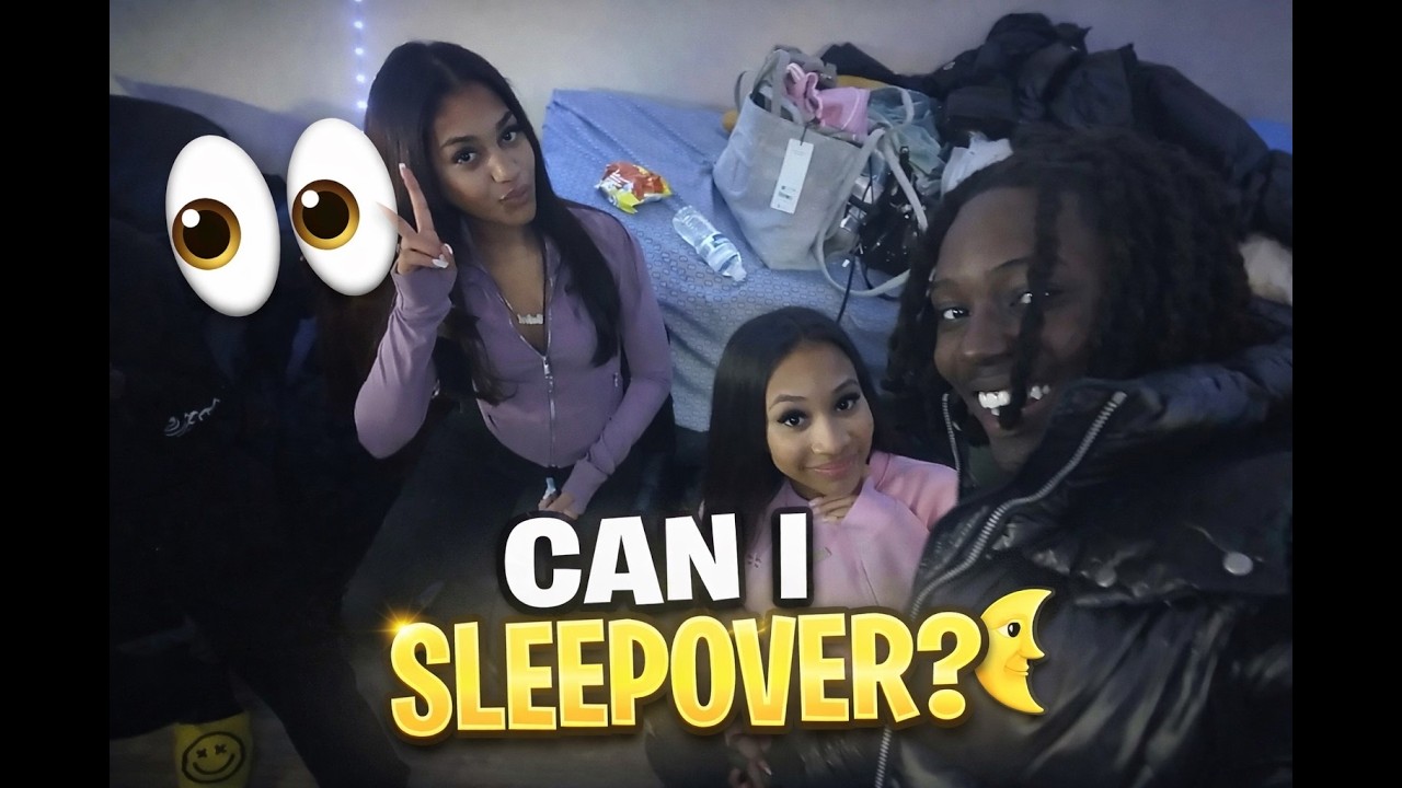 I WENT TO MY FIRST SLEEPOVER STREAM...